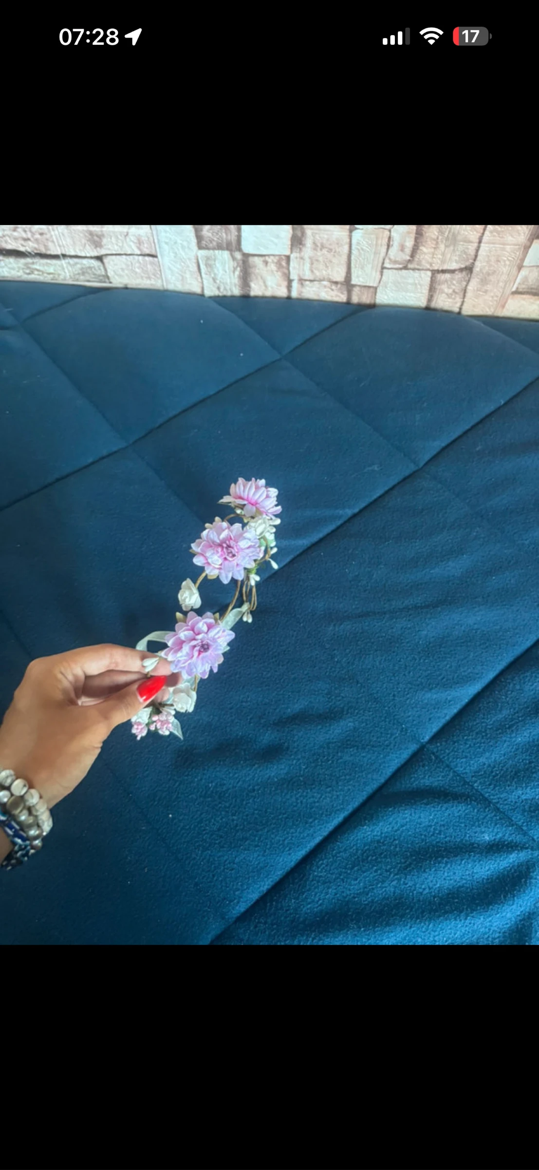 Coroa de flores 
